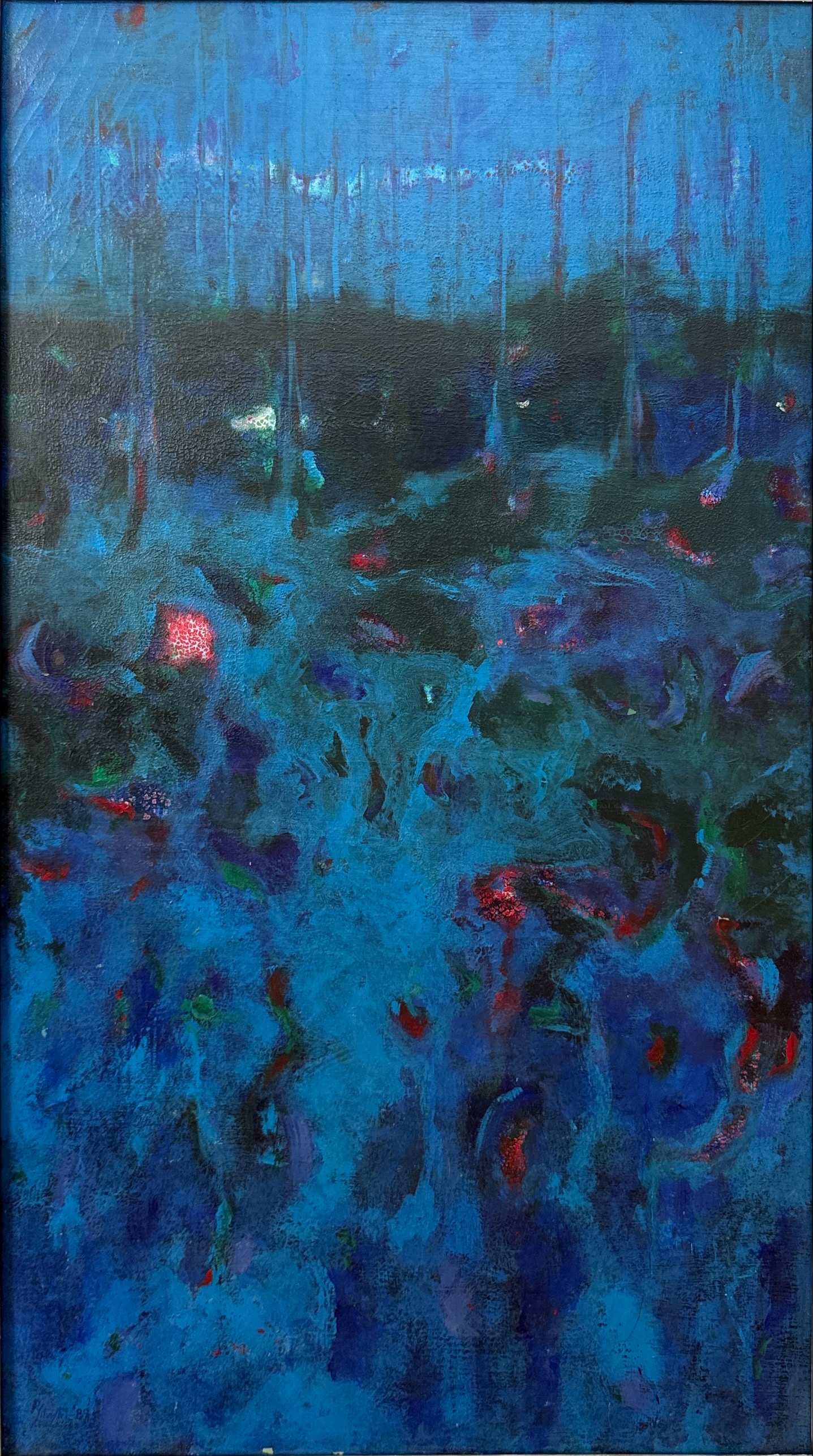 Scomposizione Cromatica Blu